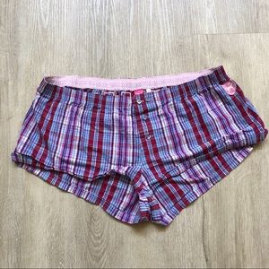 Victoria’s Secret Pink Pajama Shorts, striped